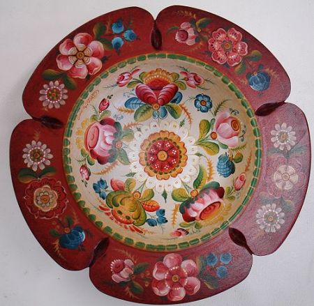 Os on Flower and Fish Bowl Pattern Packet