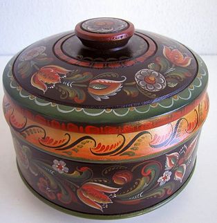 Vest Agder Covered Bowl Pattern Packet