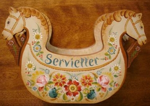 Viking Napkin Holder Os Pattern Packet