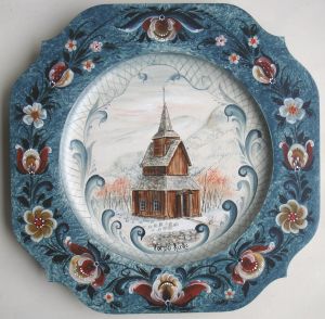 Torpo Church Plate Pattern Packet