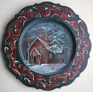 Skabu Church Plate Pattern Packet