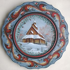 Eidesborg Stave Church Pattern Packet