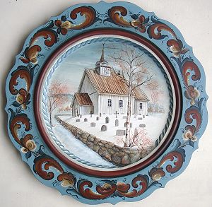 Bykle Church Plate Pattern Packet