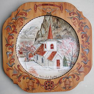 Undredal Church Plate Pattern Packet