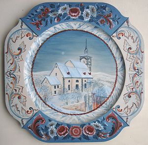 Roros Church Plate Pattern Packet