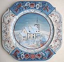 Roros Church Plate Pattern Packet