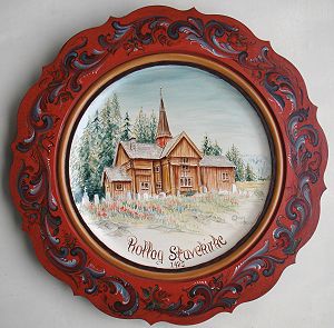 Rollag Stave Church Pattern Packet