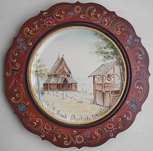 Reinli Stave Church Pattern Packet