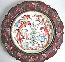 Nissen Christmas Plate Pattern Packet