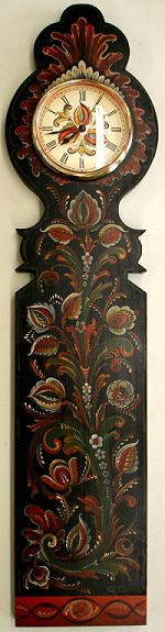 Kallhovd clock with Vest Agder Pattern Packet