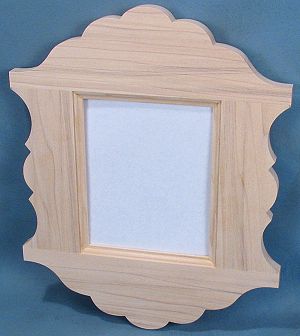 European Flower Mirror